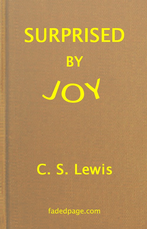 surprised by joy surprised by joy