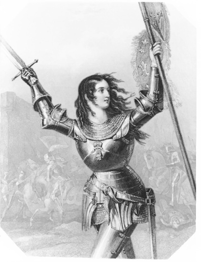 image from free-images.com Joan of Arc attacking